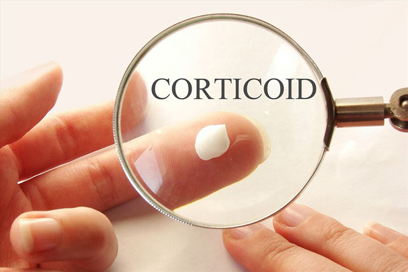 Thuốc corticoid thường được sử dụng nhằm tiêu viêm, giảm ngứa rát khó chịu